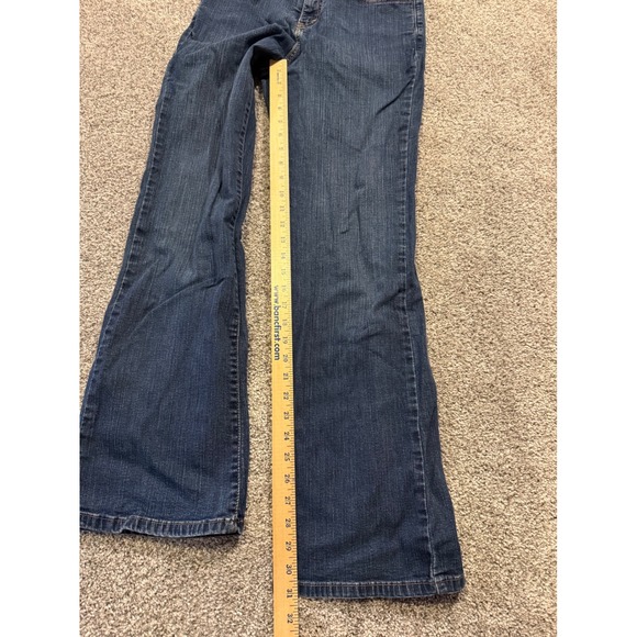 Levi's Perfectly Slimming 512 Boot Cut Jeans Dark Wash Women's Size 8 Medium - Picture 7 of 10